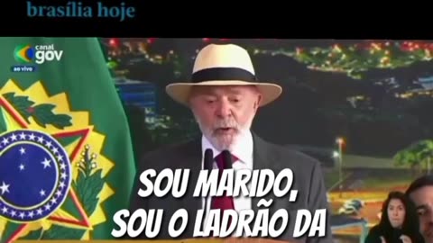 EM ATO ESVAZIADO LULA LADRÃO DIZ QUE É O LADRÃO DA DEMOCRACIA 🖕😁