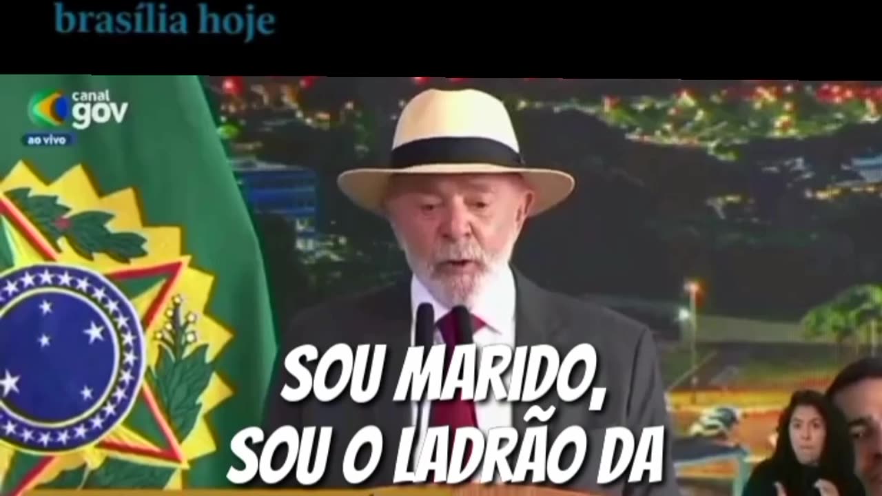 EM ATO ESVAZIADO LULA LADRÃO DIZ QUE É O LADRÃO DA DEMOCRACIA 🖕😁