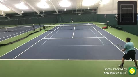 01/17/2025 SwingVision Tennis Video Ridgewood Racquet Club Early Bird Tennis Session