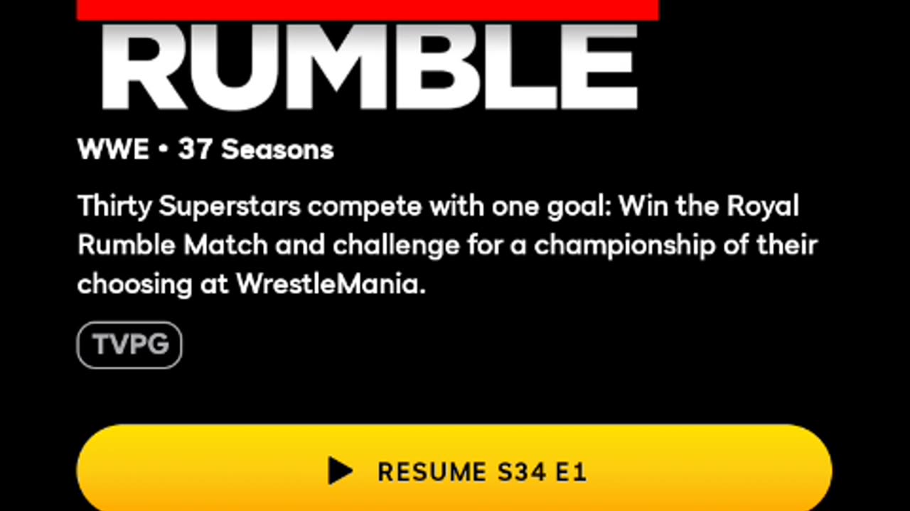 WWE Royal Rumble