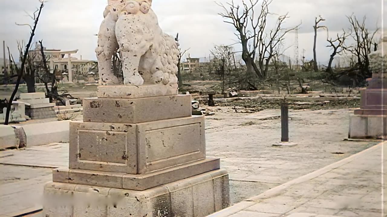 The Atomic Bomb Attacks on Hiroshima & Nagasaki in 1945 in Color