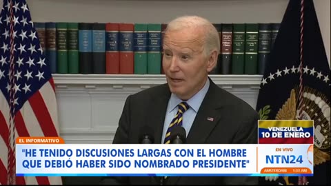 Joe Biden explica por qué no se impusieron más sanciones al sector petrolero incluida la Licencia 41