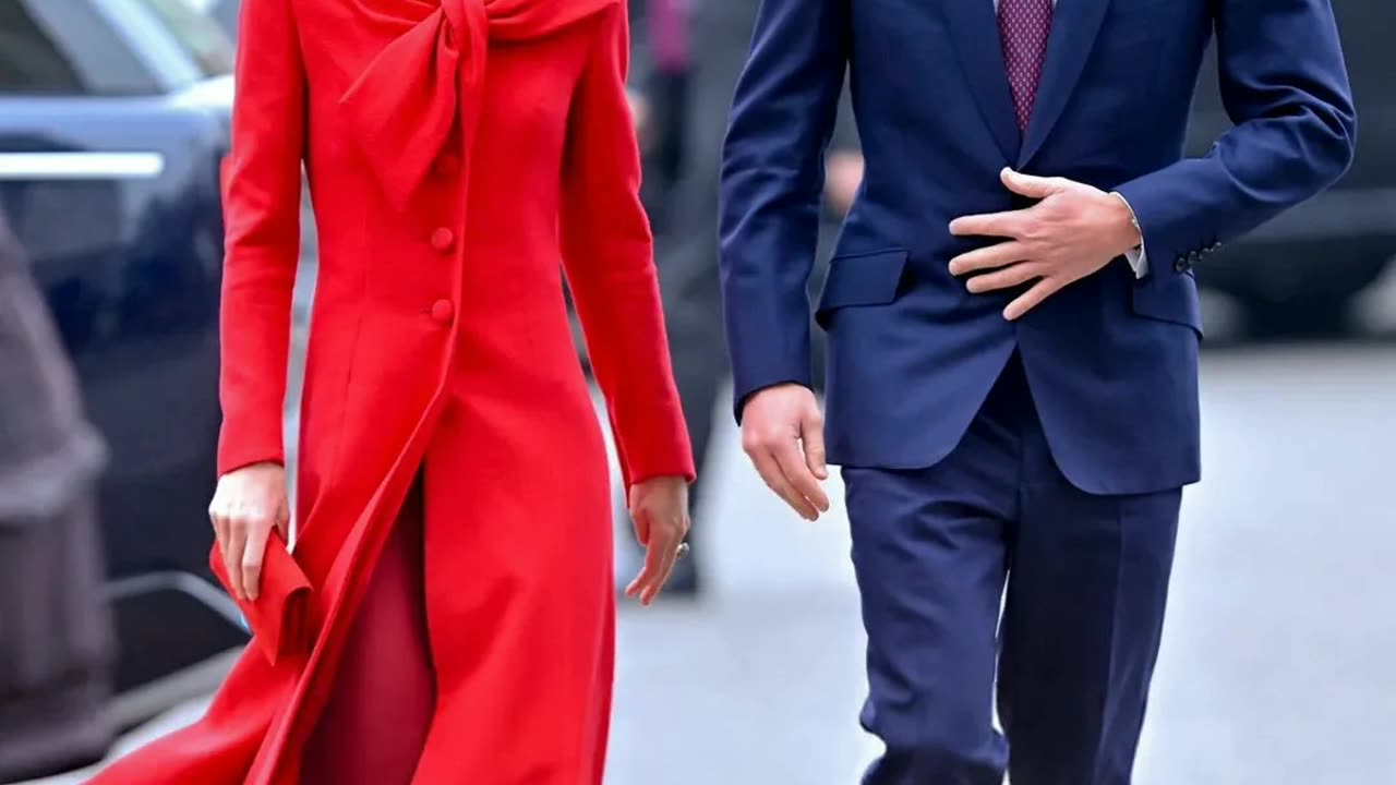 Catherine, Princess of Wales and Crown Prince Williams shoulder to shoulder on Commonwealth Day