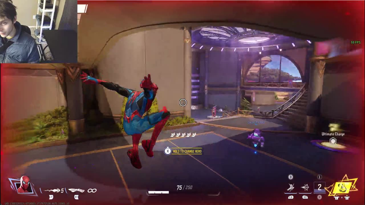 Outtake #316 Of The Tutorial For How To Activate Spider-Man's Amazing Combo Ability In Marvel Rivals