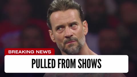 CM Punk Pulled From Upcoming Shows