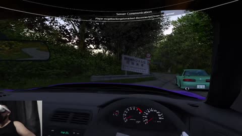 Learning to Drift in Assetto Corsa VR – Nissan Silvias (S13, S14, S14) Downhill! In Game Footage