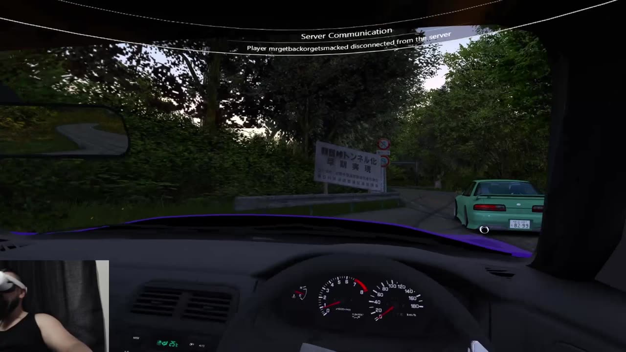 Learning to Drift in Assetto Corsa VR – Nissan Silvias (S13, S14, S14) Downhill! In Game Footage