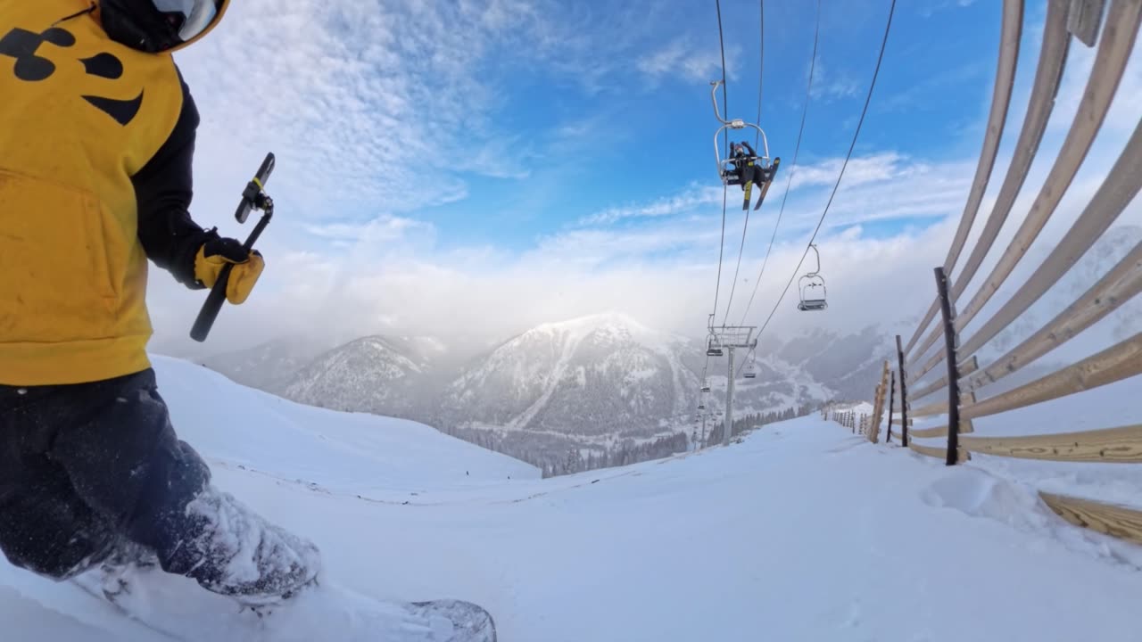 ❄️ Snowstorm Hits Rocky Mountains: First Chair Adventure at Arapahoe Basin! ❄️