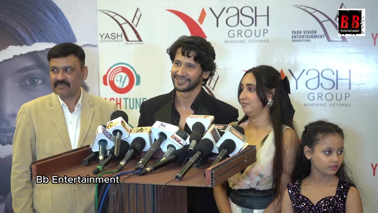 Grand launch of Yash Vision Entertainment produced Nandini Rajput & Dinesh Rajput, Amjad Qureshi