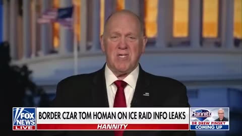 'This is not a game'_ Tom Homan warns against leaks on ICE raids