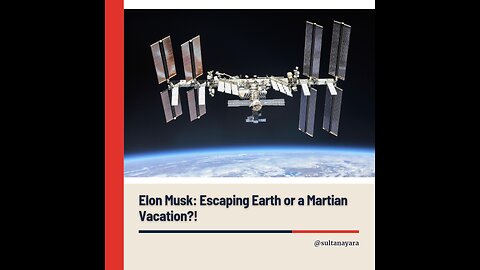 Elon Musk: Escaping Earth or a Martian Vacation?! 🚀"