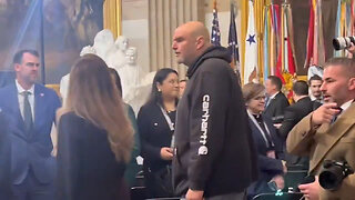 Dapper: Sen. John Fetterman In Spiffy Inauguration Attire