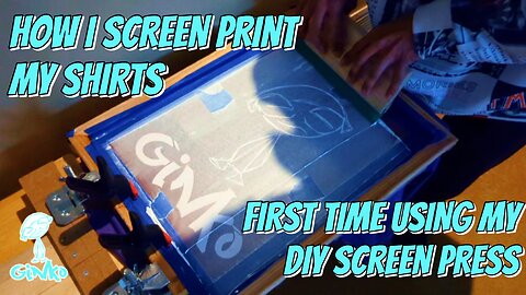 How I Screen Print My Shirts