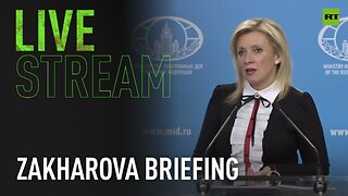 Russian MFA spokeswoman holds media briefing