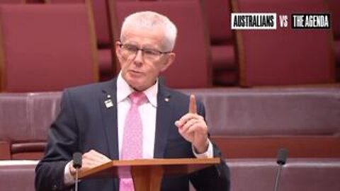 Senator Malcolm Roberts defends One Nation's position on the HATE SPEECH BILL