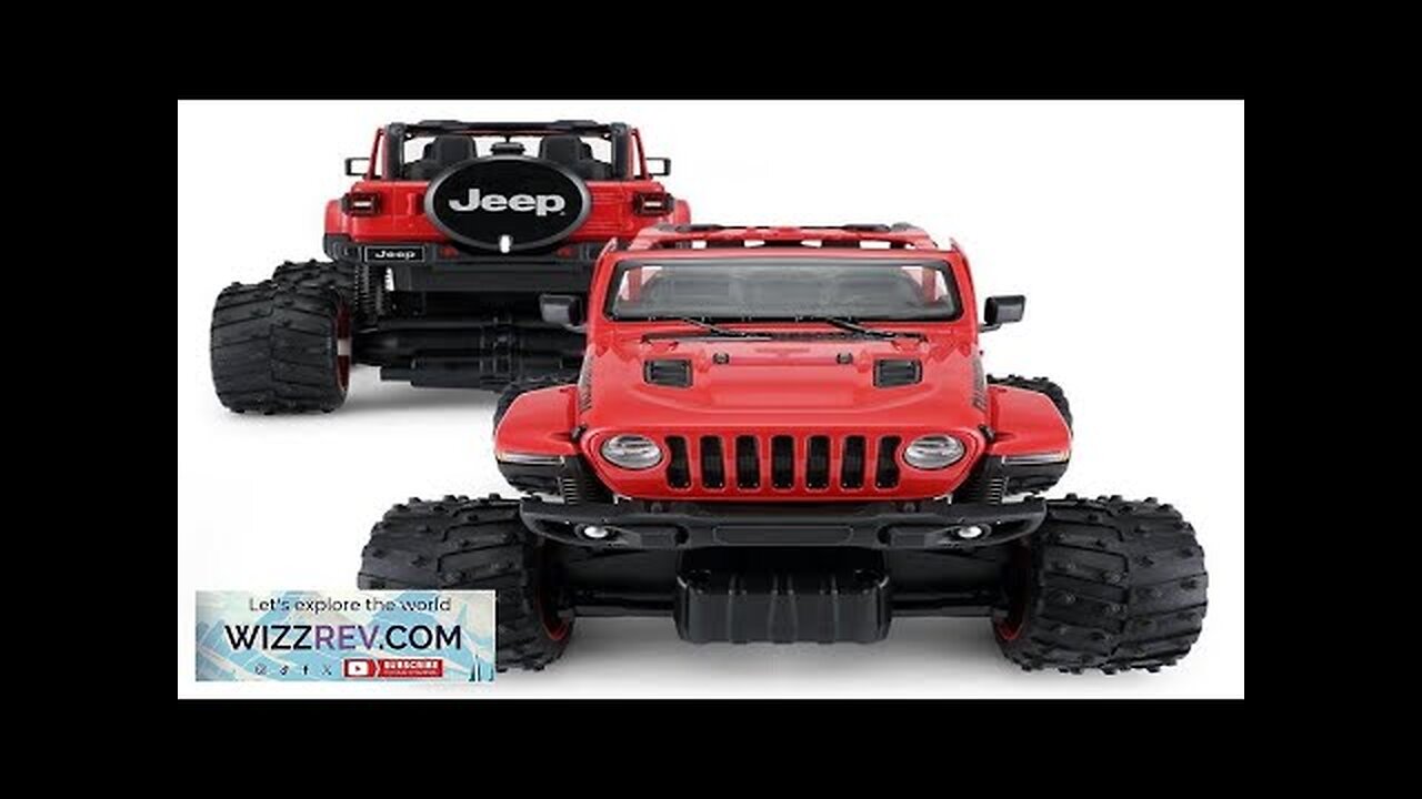 Rastar Licensed 1:14 Jeep Wrangler Rubicon with Big Foot Remote Control Car Review