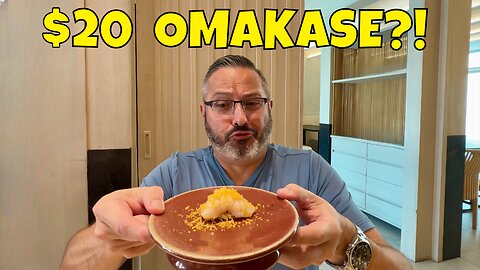 I Tried $20 Omakase Sushi In Bangkok And I Was SHOCKED!