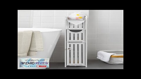 AOJEZOR Bathroom Storage Cabinet: Small Bathroom Storage Cabinet Toilet Paper Cabinet Review