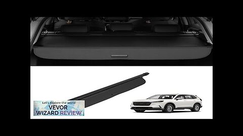 VEVOR Retractable Cargo Cover for Honda CRV 2023-2024 Upgraded Rear Trunk Cover Review