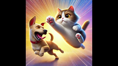 Purrfect Chaos: Cat and Dog Showdown 🐾🤣🐕