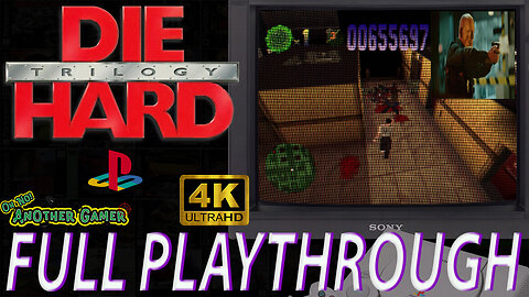 Die Hard Trilogy - Die Hard (1996) [Sony Playstation 1 aka PS1] 🎮 🙌 Intro + Full Playthrough