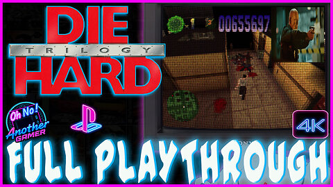 Die Hard Trilogy - Die Hard (1996) [Sony Playstation 1 aka PS1] 🎮 🙌 Intro + Full Playthrough