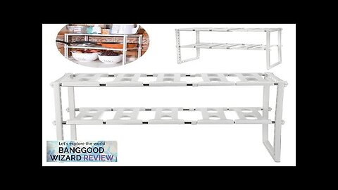 Expandable Kitchen Storage Shelf Bathroom Shoe Houseplant Organizer Rack Holder Review