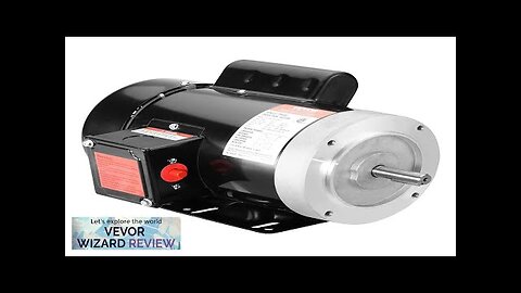 VEVOR 1HP Electric Motor 1725 rpm AC 115V/230V 56C Frame Air Compressor Review