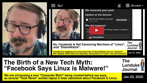 The Birth of a New Tech Myth: "Facebook Says Linux is Malware!"