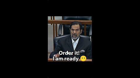 🔥 Saddam Hussein attitude video🔥 #attitude #saddamhussain #attitude #viral #short #shortfeeds