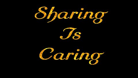 SHARING IS CARING HAPPY VALENTINE'S DAY