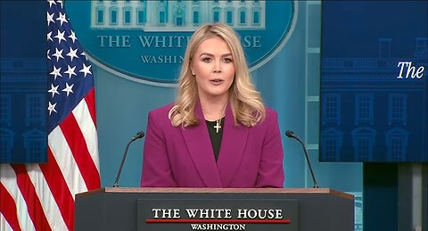 🔴LIVE NOW: White House press secretary Karoline Leavitt holds first news briefing in Washington D.C. 1/28/2025