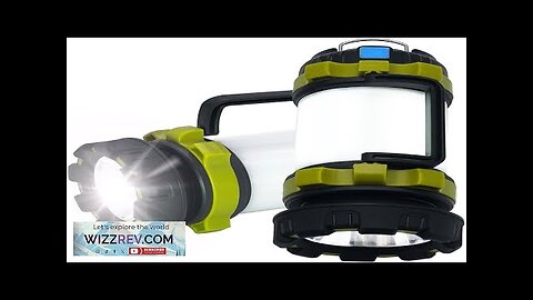 Camping Lantern 2 Pack Rechargeable Lantern Flashlight with 1000LM 6 Modes 4000mAh Review