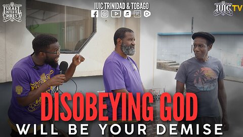 DISOBEYING GOD WILL BE YOUR DEMISE