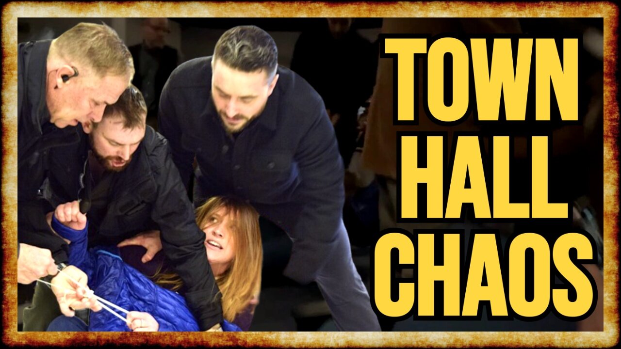 Private Security REFUSE To ID Themselves in VIRAL Town Hall Confrontation