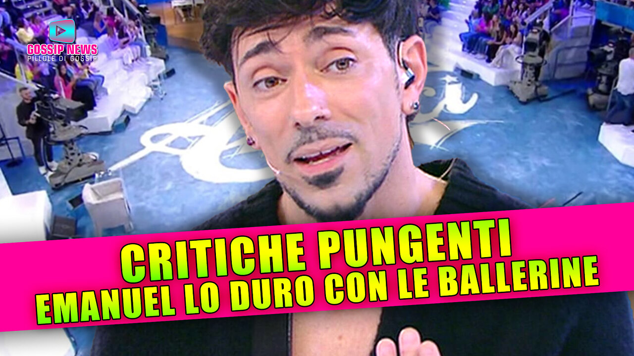 Ad Amici Emanuel Lo Spiazza: Critiche Pungenti alle Ballerine!