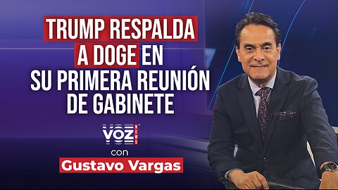 Trump respalda a DOGE en su primera reunión de gabinete