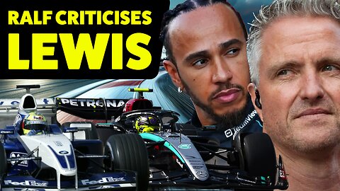 Ralf Schumacher SNUBS Hamilton's achievments!