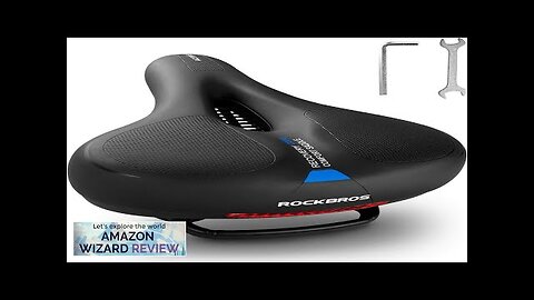 ROCKBROS Bike Seat Comfort Bike Saddle Mountain Bicycle Accessories for Men Women Review