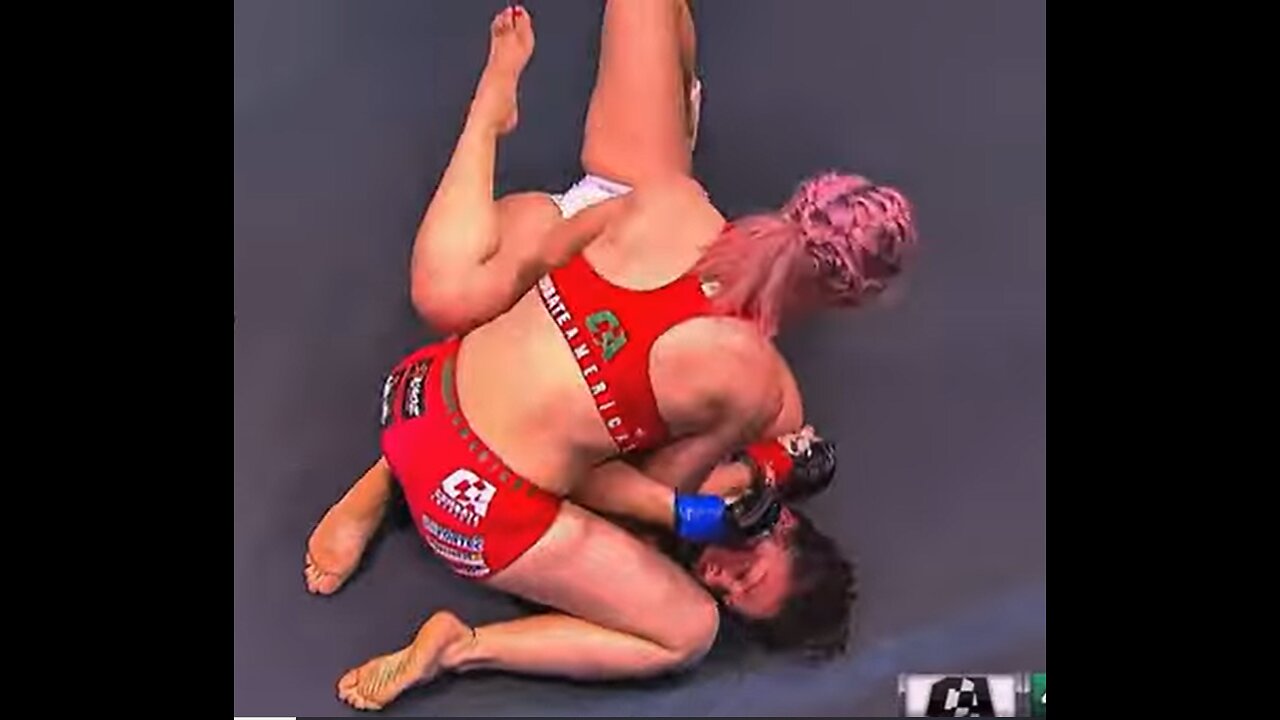 Girls MMA Fight - Insane MMA debut after success in wrestling and boxing