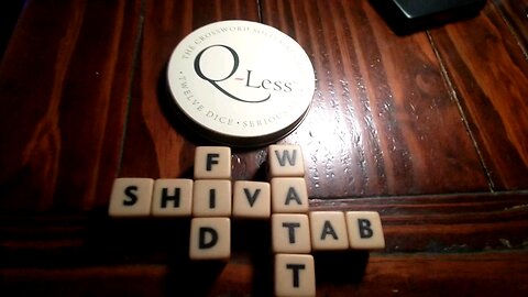 Q-Less Word Game Solved Fid