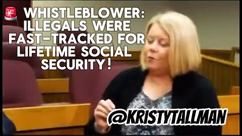 🚨 WHISTLEBLOWER: Illegals Were Fast-Tracked for Lifetime Social Security!