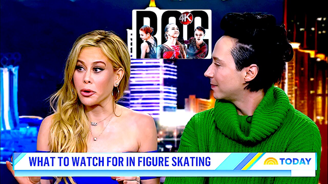 2022 Winter Olympics Tara Lipinski and Johnny Weir on Podium Favorites (NBC.4K)