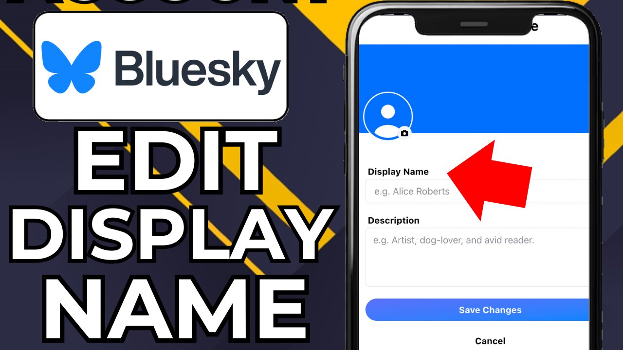 HOW TO CHANGE DISPLAY NAME ON BLUESKY SOCIAL