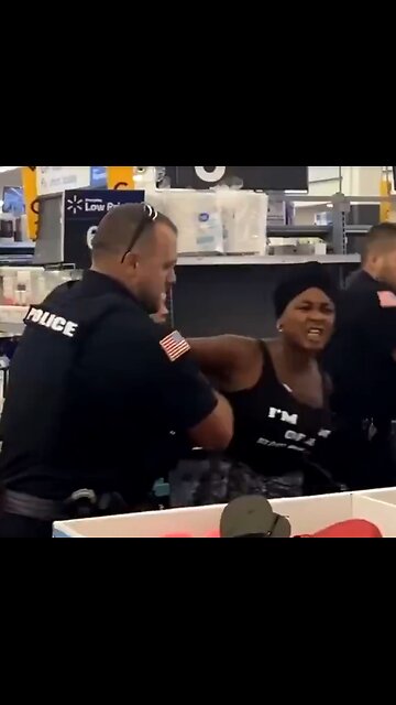 Karen bites police officer, doesn't end well for her. Instant Karma