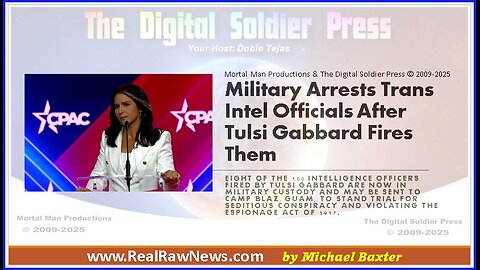 Military Arrests Trans Intelligence Officers After Tulsi Gabbard Fires Them