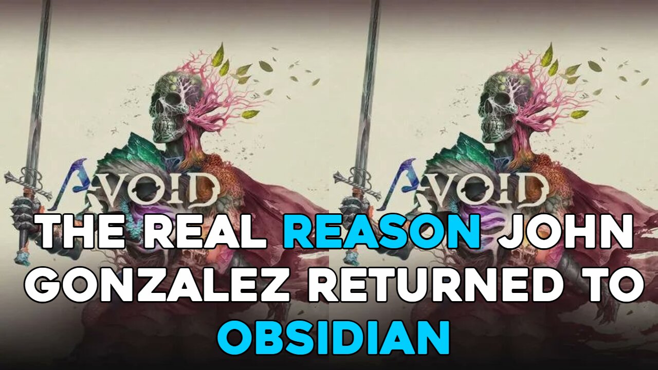 The Real reason John Gonzalez Returned to Obsidian