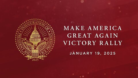 TRUMP SPEECH AT VICTORY RALLY ~ SUNDAY 1/19/25 ~ WASHINGTON, D.C. ~ 17PLUS 17PLUS.WEEBLY.COM