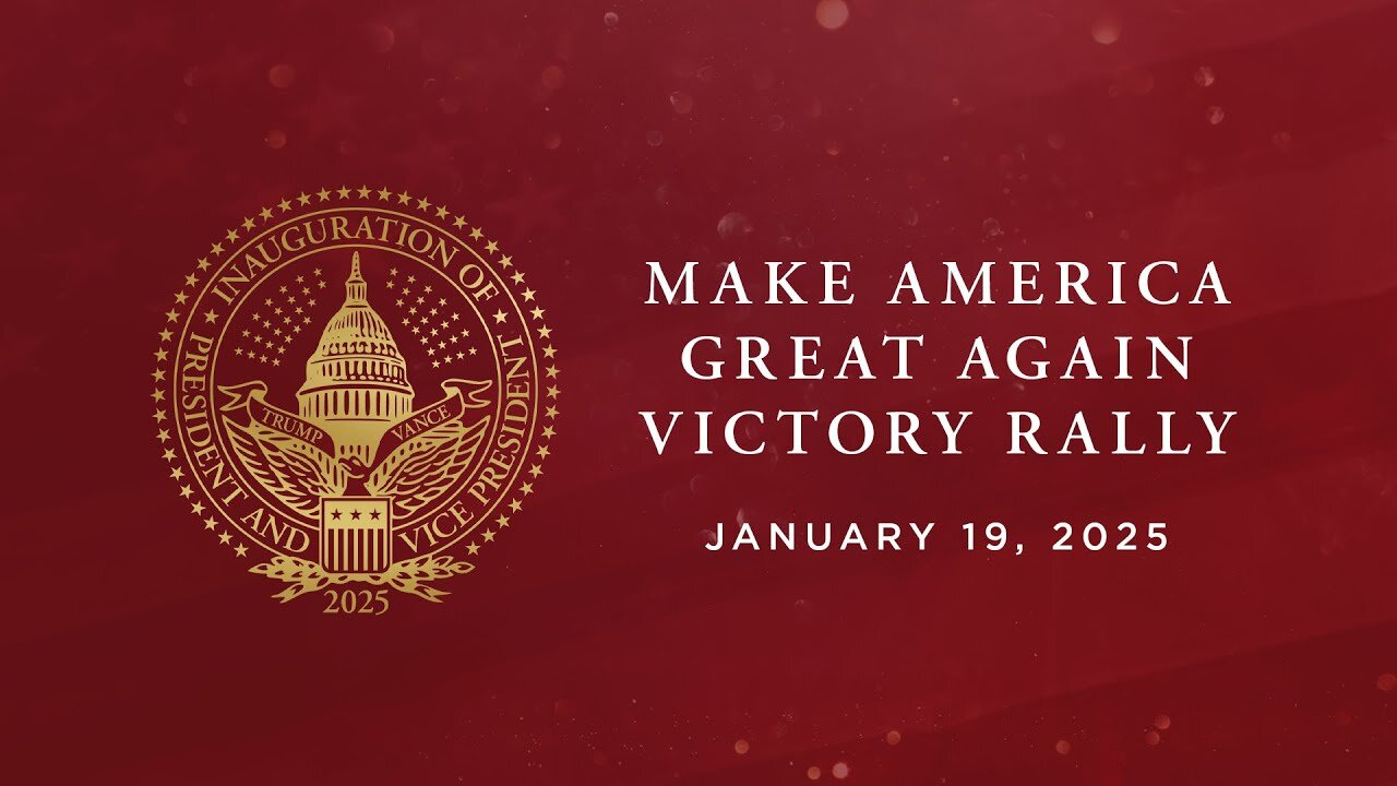 TRUMP SPEECH AT VICTORY RALLY ~ SUNDAY 1/19/25 ~ WASHINGTON, D.C. ~ 17PLUS 17PLUS.WEEBLY.COM