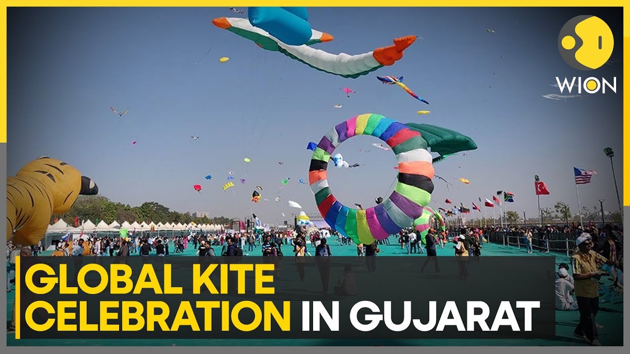 Gujarat's Global Kite Celebration Fest Begins | World News | WION